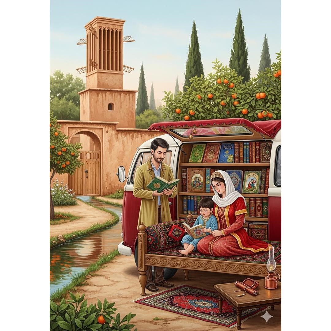 باغ کتاب (Book Garden)